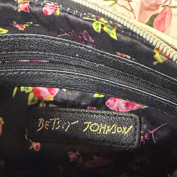 Betsey Johnson Pink Quilted Satchel with Tassel - Picture 9 of 10